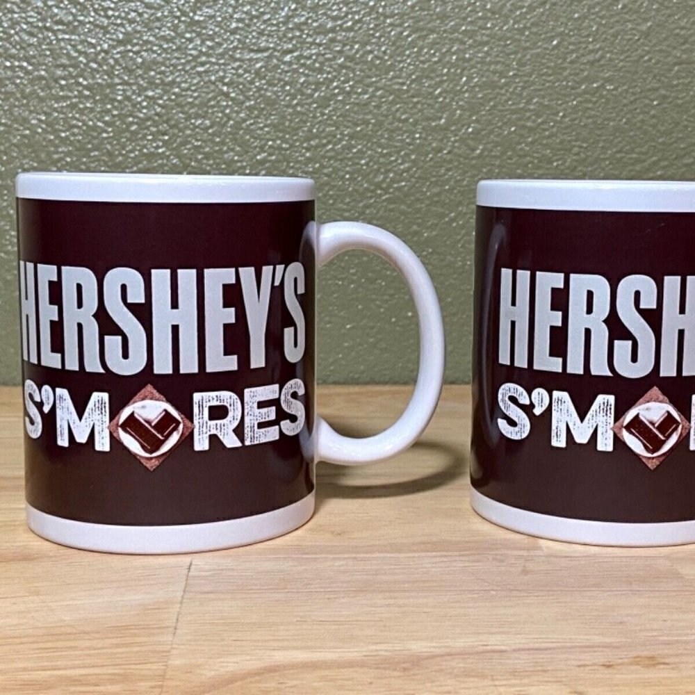 Hershey’s S’mores Mugs • Set Of 2 • Galerie • Dishwasher & Mircowave Safe •‎ EUC